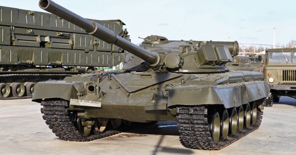 Мотор танка т80