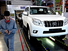 Завод Toyota в Петербурге остановил конвейер