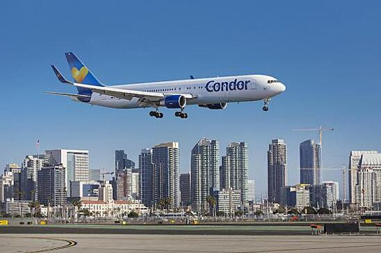 Авиакомпания Condor объявила об увеличении количества рейсов во Франкфурт