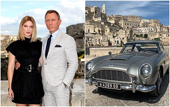 На съемках «Бонда 25» засветился легендарный Aston Martin агента 007