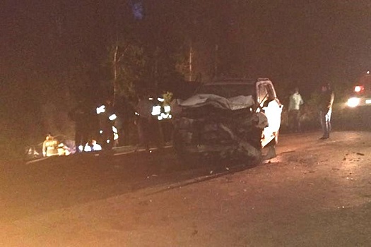 Два человека сгорели после ДТП на тюменской трассе