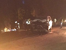 Два человека сгорели после ДТП на тюменской трассе