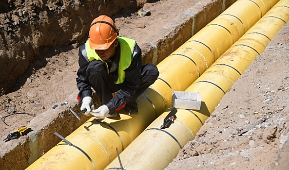 В Волгограде прокладывают новые теплосети