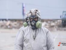 Омск окутало гарью и дымом