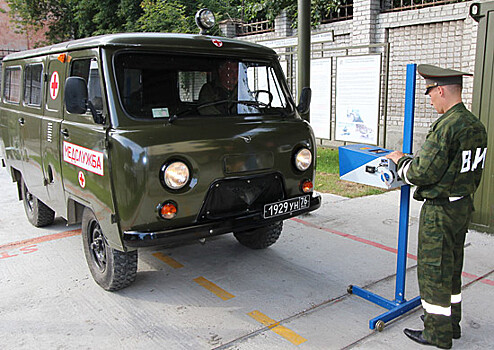 Военная автоинспекция в Самарской области провела акцию «Безопасность дорожного движения»