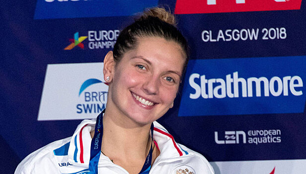 Пловчиха Светлана Чимрова взяла серебро чемпионата Европа в 200 м баттерфляем
