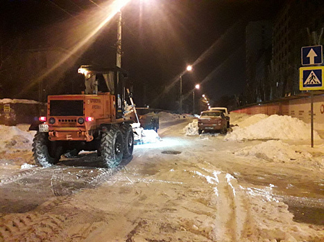 За сутки из Самары вывезли более 12,6 тыс. тонн снега 