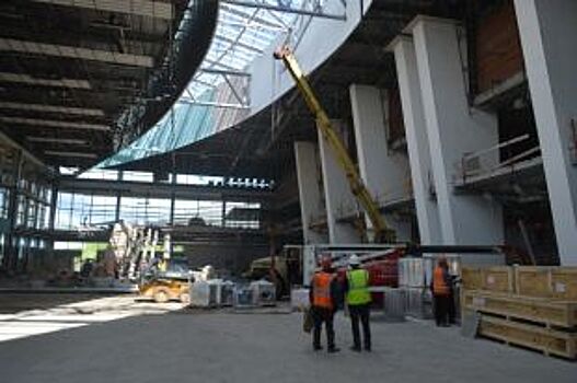 Здание нового аэропорта в Перми готово на 75%