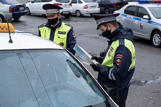 В Волгограде полицейские догнали пьяного водителя иномарки