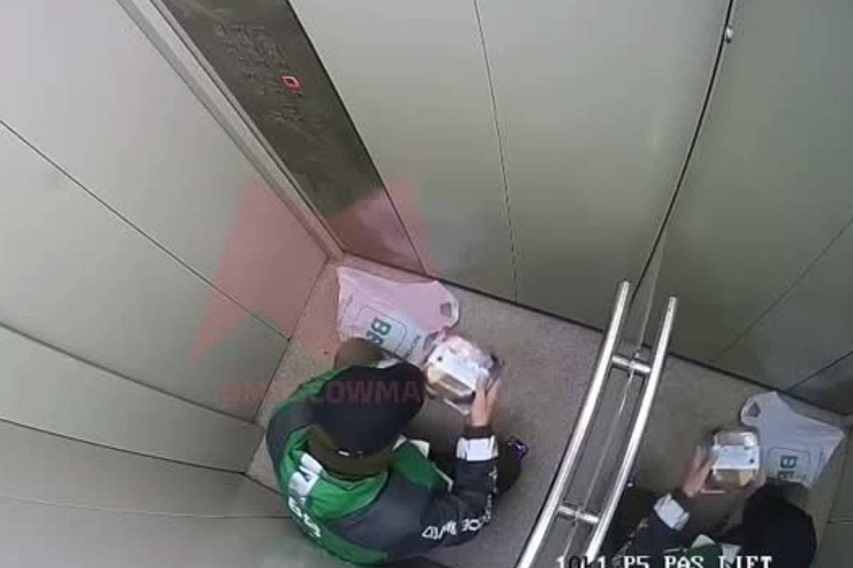 Неподобающие действия курьера ВкусВилла попали на видео