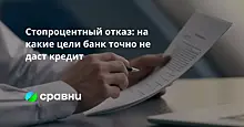 Стопроцентный отказ: на какие цели банк точно не даст кредит