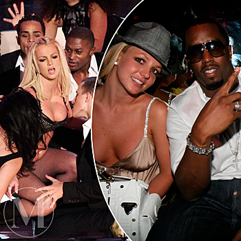 Бритни Спирс тусовалась с Шоном «Дидди» Комбсом перед MTV VMA 2007