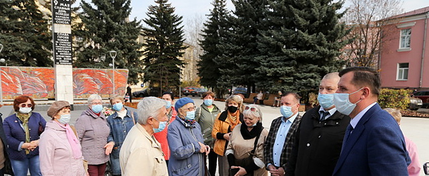 Нижегородская мэрия приняла после благоустройства территорию вокруг стелы Героев