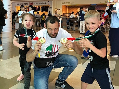 Пятилетние новосибирцы стали чемпионами мира по джиу-джитсу в Абу-Даби