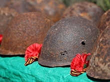 На мемориальном кладбище под Волгоградом прошло перезахоронение воинов