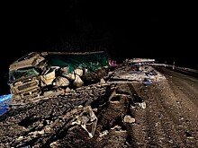 Дальнобойщики устроили массовое ДТП на «трассе смерти» в Сибири