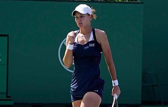 Вероника Кудерметова вышла в четвёртый круг Australian Open