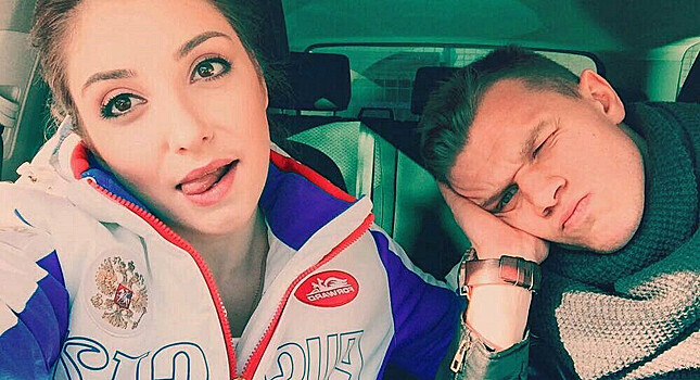 Спортсмены Алия Мустафина и Алексей Зайцев впервые показали лицо дочки