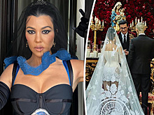 Кортни Кардашьян и Трэвис Баркер столкнулись с критикой из-за неуважительного отношения к традициям итальянской церкви