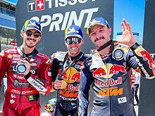 Баньяя выиграл гонку MotoGP в Испании, обогнав Биндера незадолго до финиша