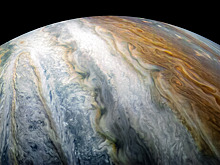 NASA показало облачный пояс Юпитера