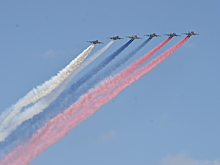 Авиапарад в честь Дня Победы прошел в Москве