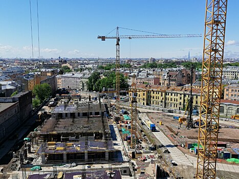 В Петербурге вырос объем инвестиций в участки и строительство жилья