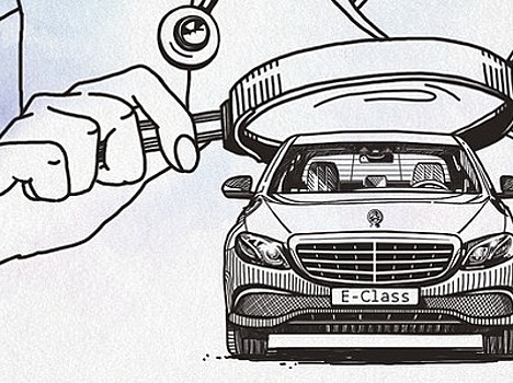 Кафедра детских болезней: Mercedes-Benz E-Class