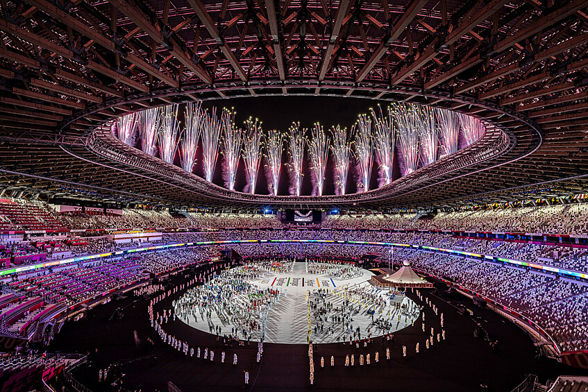 Церемония открытия олимпиады-2020 в Токио