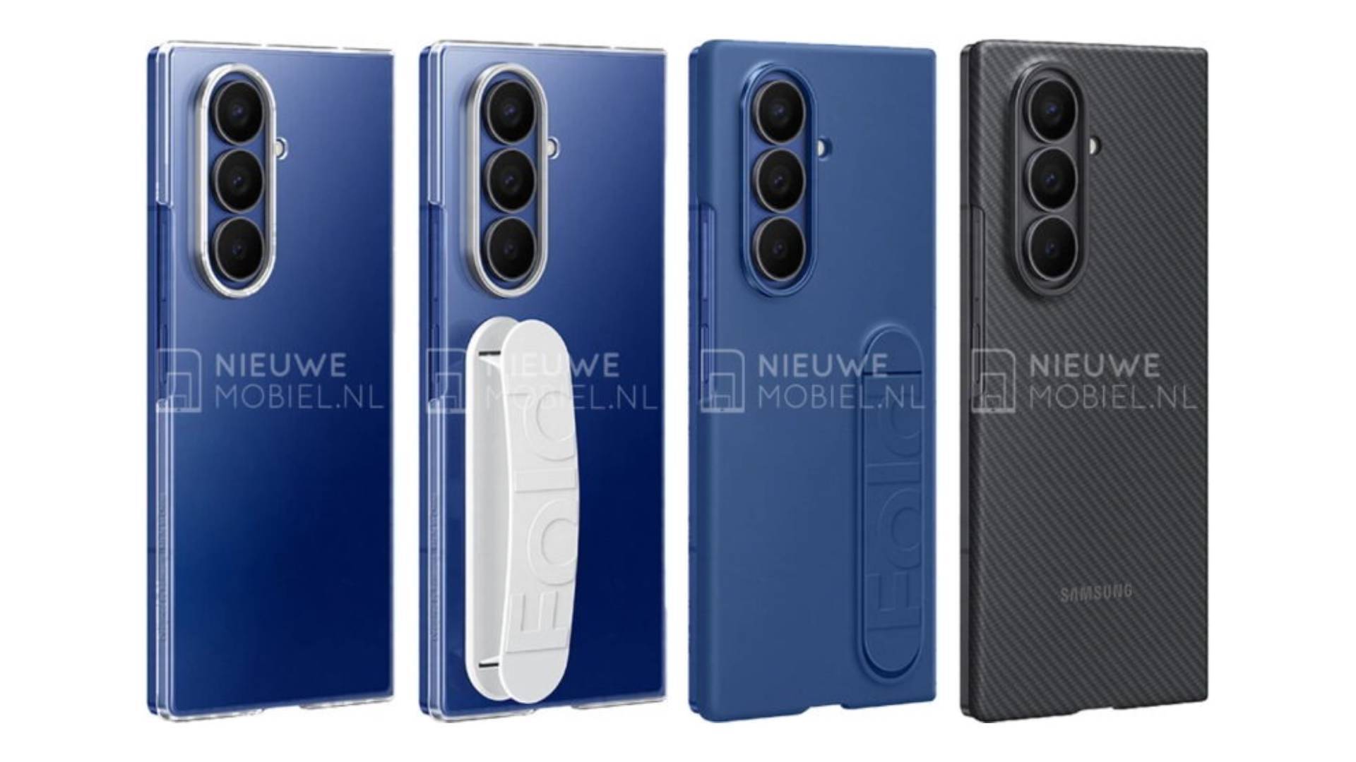 Утечка: складной Galaxy Z Fold 7 получит чехол из углеродного волокна
