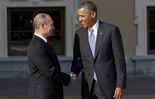 Владимир Путин и Барак Обама, 2013 год