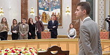 Студенты-медики из Гродно побывали во Дворце независимости на экскурсии
