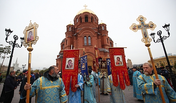 Православные миллеровцы встретили праздник  Казанской иконы Божией Матери