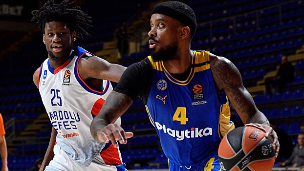 Матч «Анадолу Эфес» – «Маккаби» может пройти в Риге