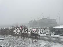 Сильная метель накрыла Кемерово