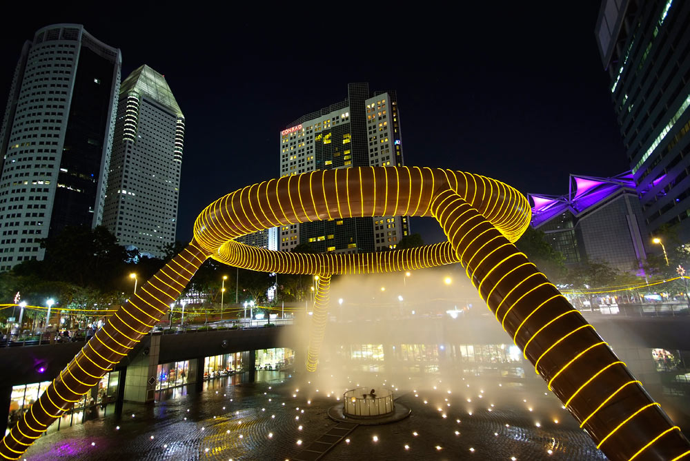 Фонтан богатства, Сингапур, Азия