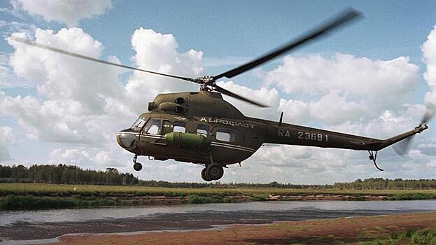 Поиски пропавшего на Камчатке вертолета приостановили на ночь