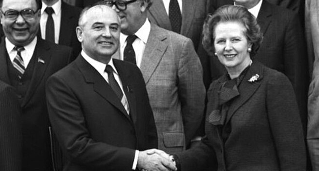 Как Тэтчер оказывала влияние на Горбачева