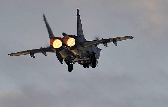 Российский МиГ-31 перехватил норвежский самолет-разведчик