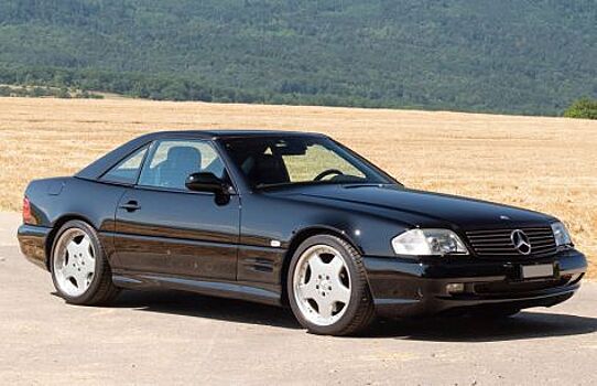 Очень редкий Mercedes-Benz SL 73 AMG выставили на торги