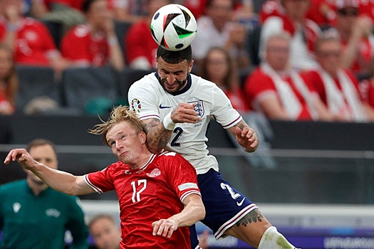 Национальная сборная Англии упустила победу в матче с датчанами