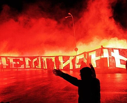 Посмотрите, как Петербург праздновал победу «Зенита» в Чемпионате России