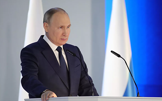 Россияне увидят послание президента на медиаэкранах городов