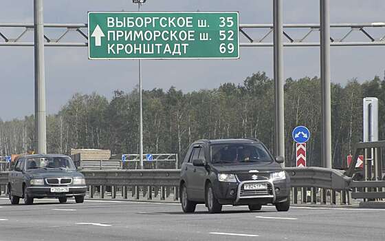 КАД полностью перекроют в одну сторону возле Кронштадта