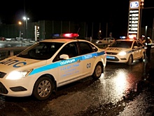 Два грузовика столкнулись на 90-м километре МКАД