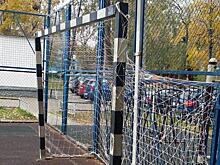 На 2-й Синичкиной улице починили футбольные ворота