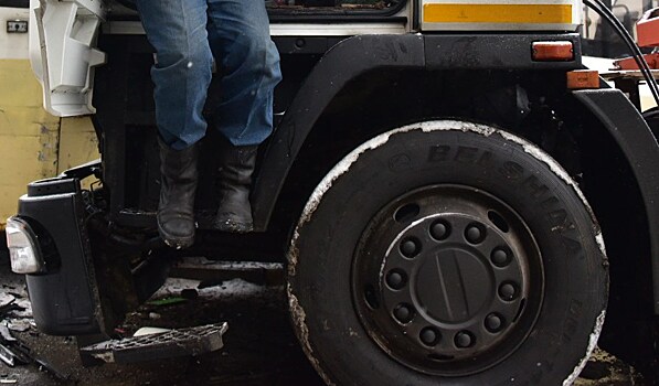 В Подмосковье задержан насмерть сбивший человека на МКАД водитель грузовика