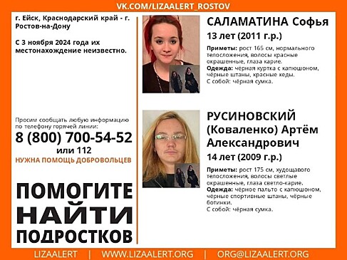 Глава СК заинтересовался исчезновением подростков на Кубани