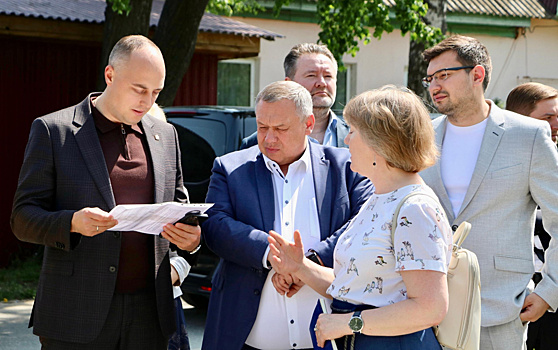 Вице-губернатор Артём Бранов посетил Касимов с повторной проверкой