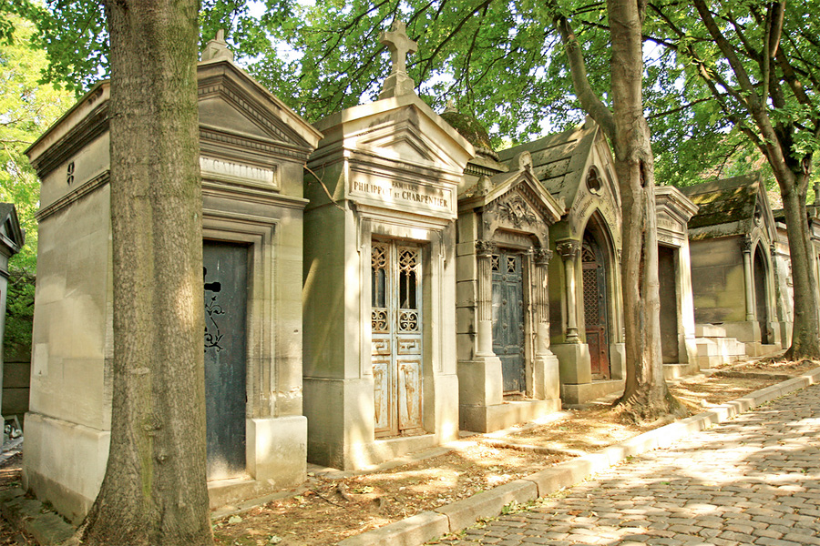 Кладбище Пер-Лашез, Париж, Франция, Европа